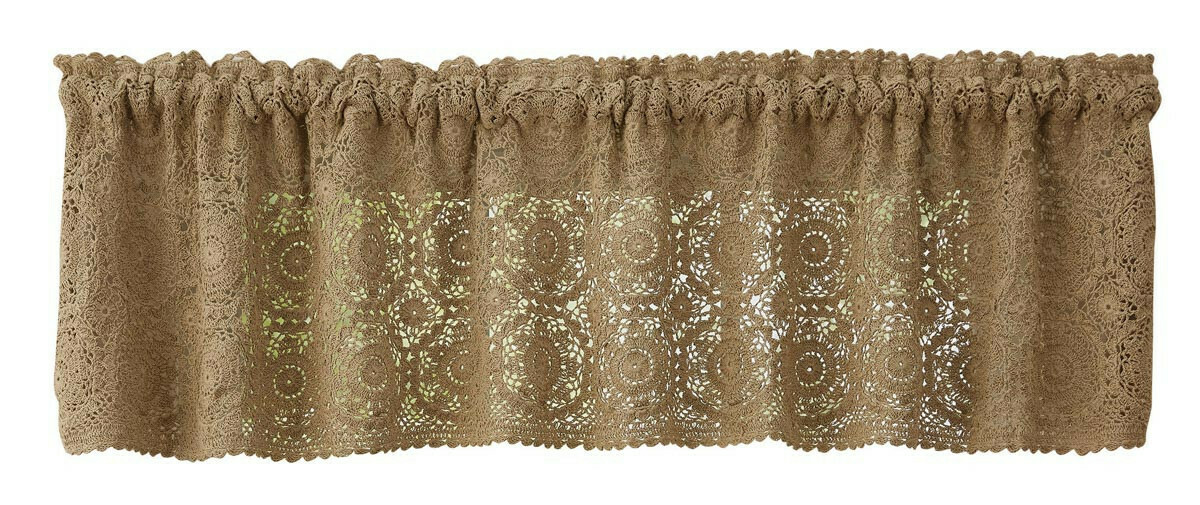 Lace Valance Oatmeal