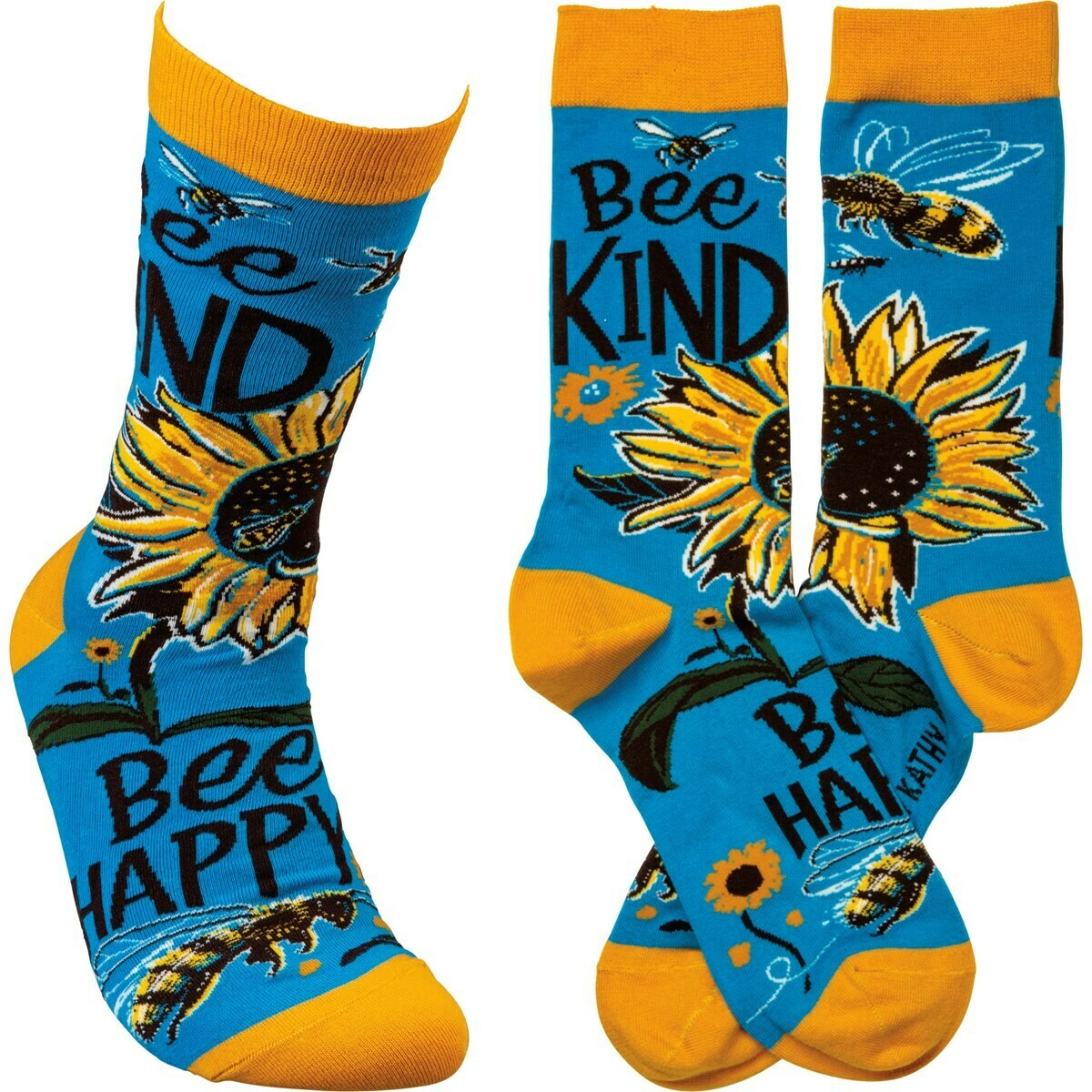 Socks-Bee Kind, Bee Happy
