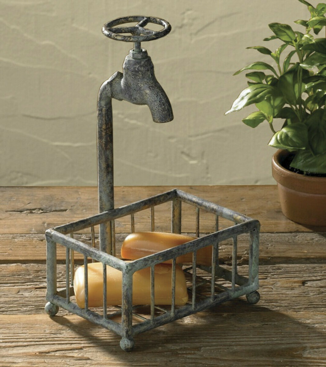 Water Faucet Soap Dish
