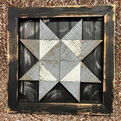 Distressed Gray Star
