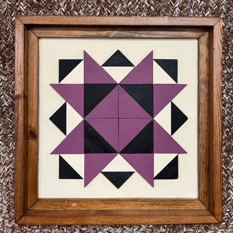 Purple &amp; Black Star
