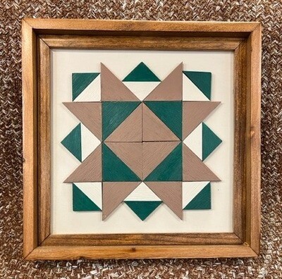 Brown &amp; Green Star