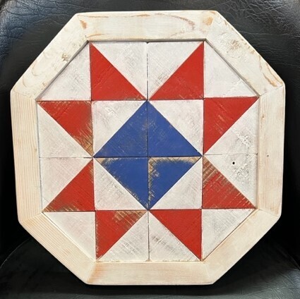 Vintage Patriotic Star