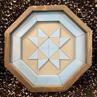 Gray &amp; Blue Star