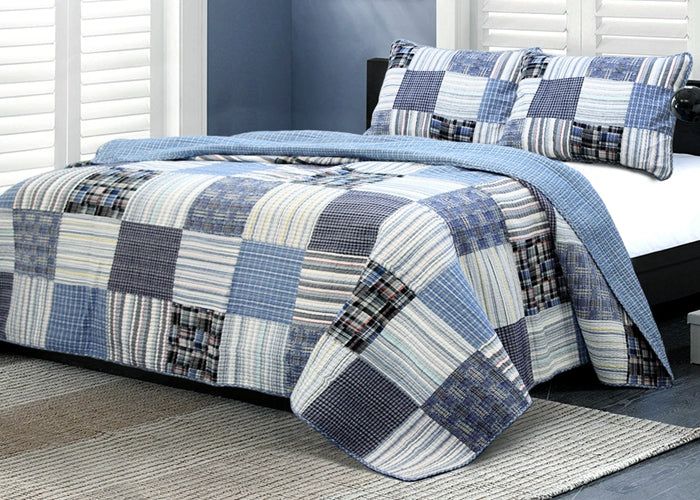 Lakeshore - Set, Size: Queen(88&quot;x92&quot;) &amp; 2 Shams(20&quot;x26&quot;)