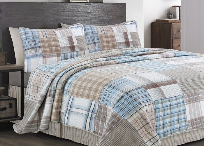 Beckley - Set, Size: Queen(88&quot;x92&quot;) &amp; 2 Shams(20&quot;x26&quot;)