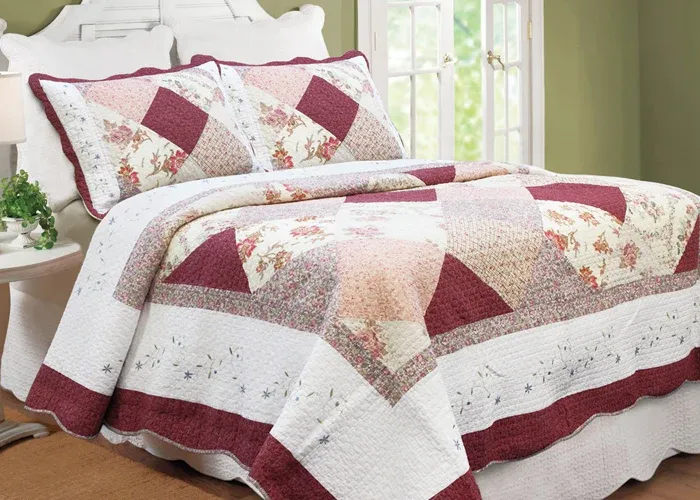 Bouquet - Set, Size: Queen(90&quot;x90&quot;) &amp; 2 Shams(20&quot;x26&quot;)