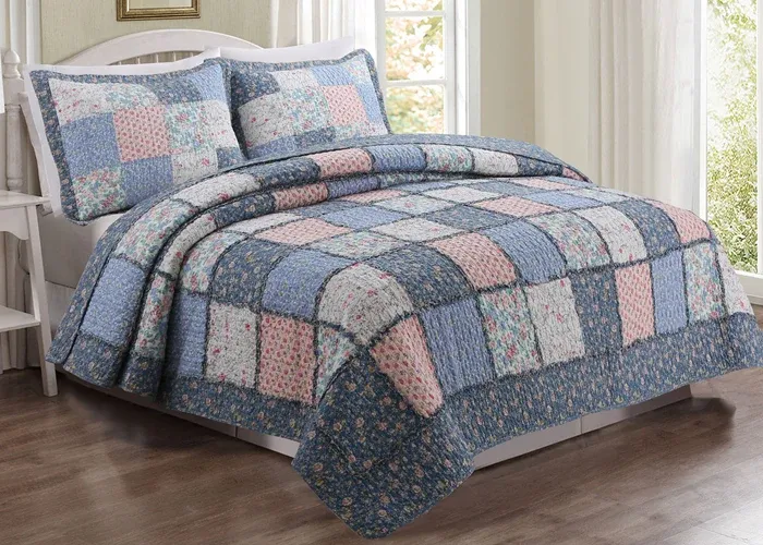 Rebecca - Set, Size: Queen(88&quot;x92&quot;) &amp; 2 Shams(20&quot;x26&quot;)