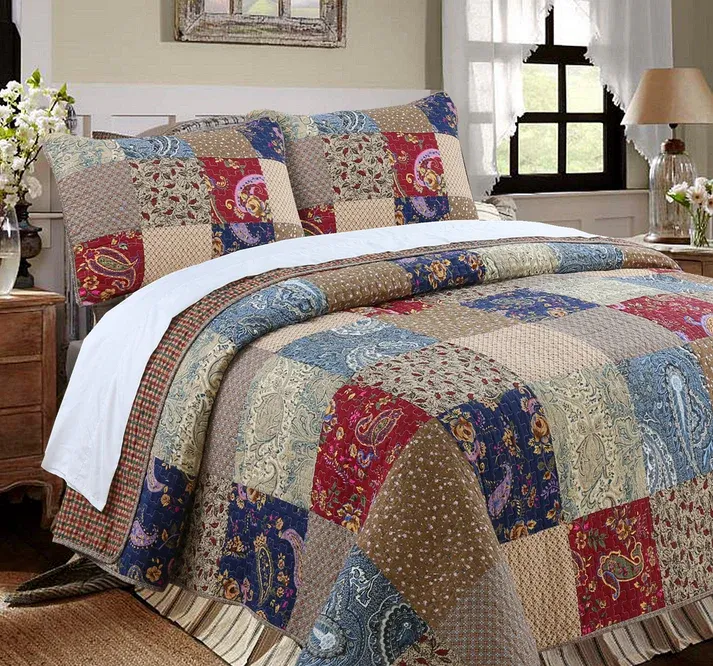 Carson - Set, Size: Queen(88&quot;x92&quot;) &amp; 2 Shams(20&quot;x26&quot;)