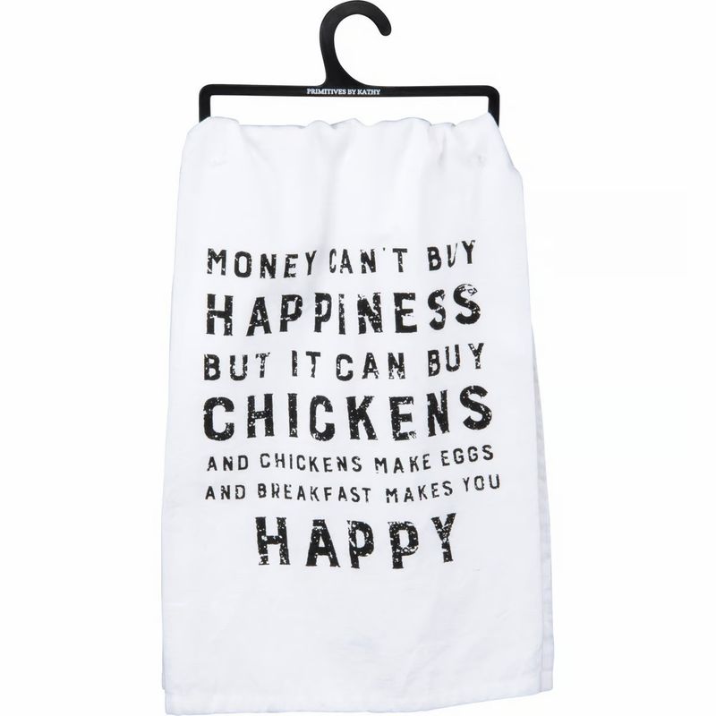 Happiness Equals Chickens