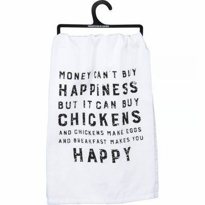 Happiness Equals Chickens