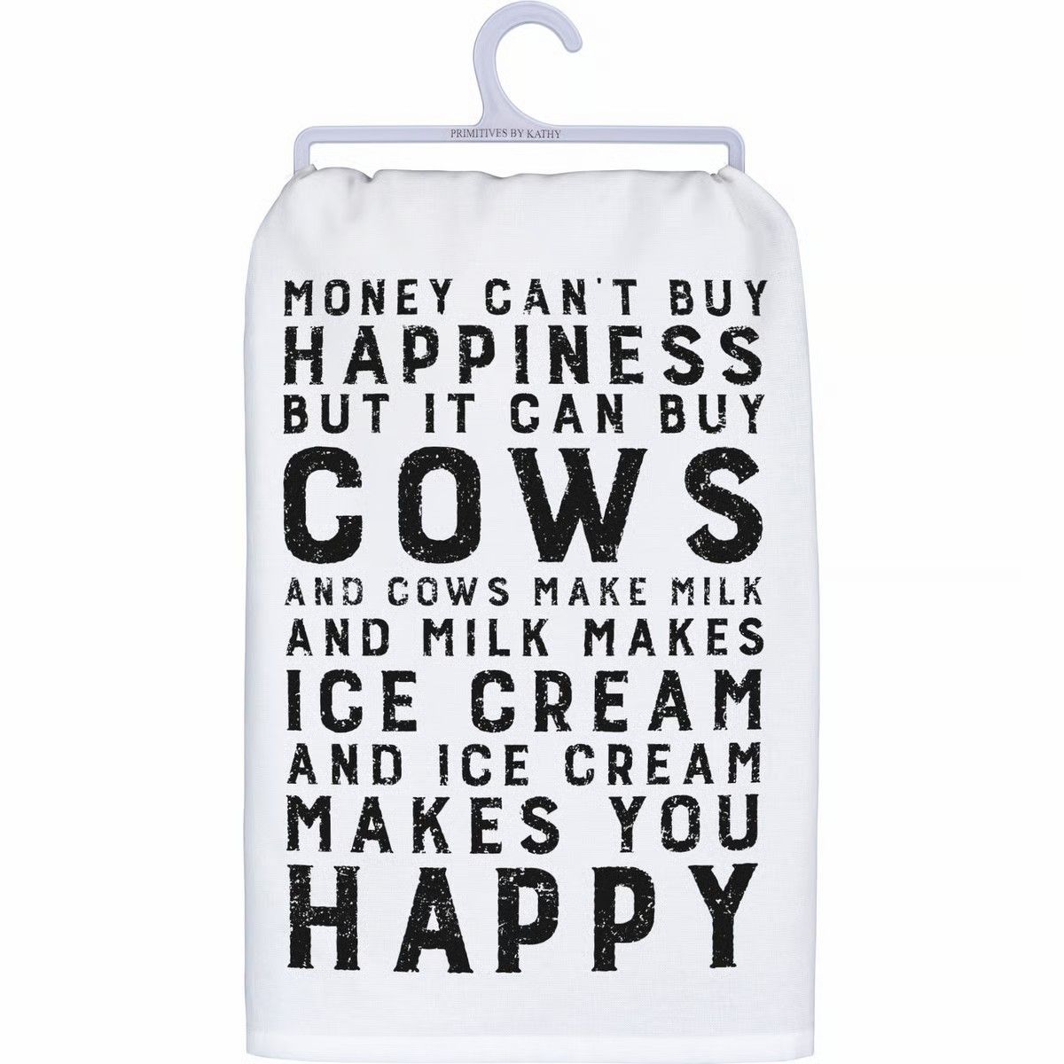 Happiness Equals Cows