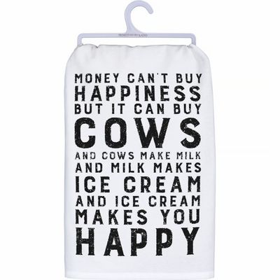 Happiness Equals Cows