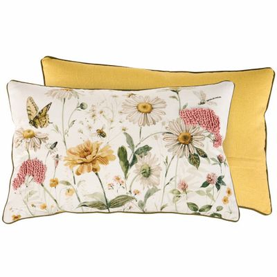 Garden of Daisies Pillow