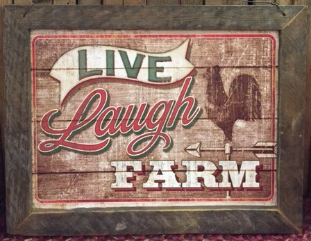 Live, Laugh, Farm