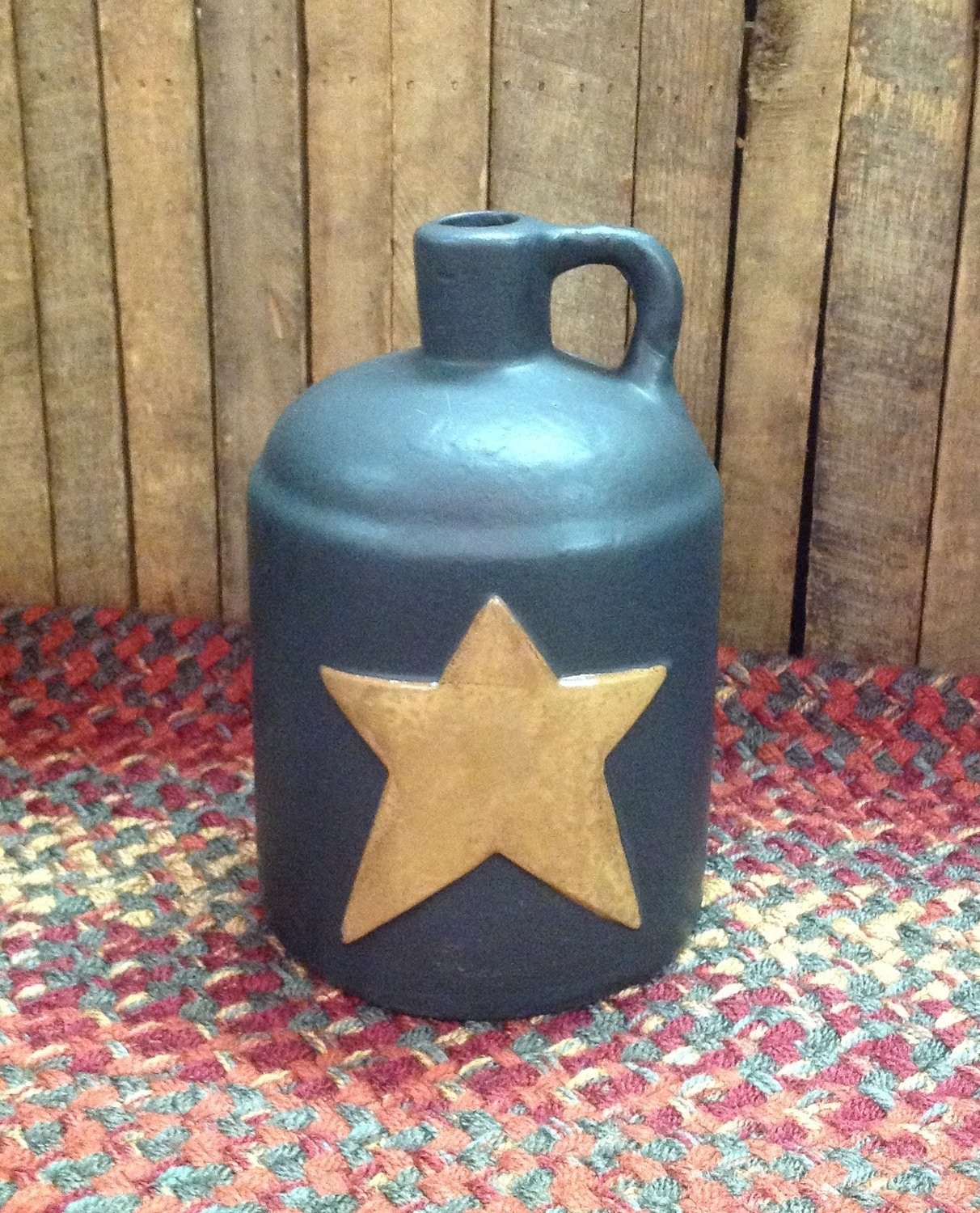 Black Jug with Star