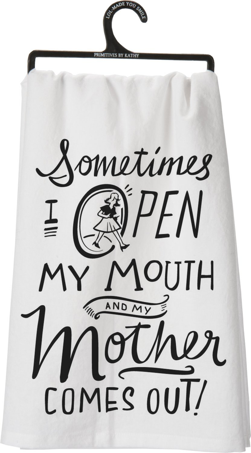 Mother Comes Out Towel