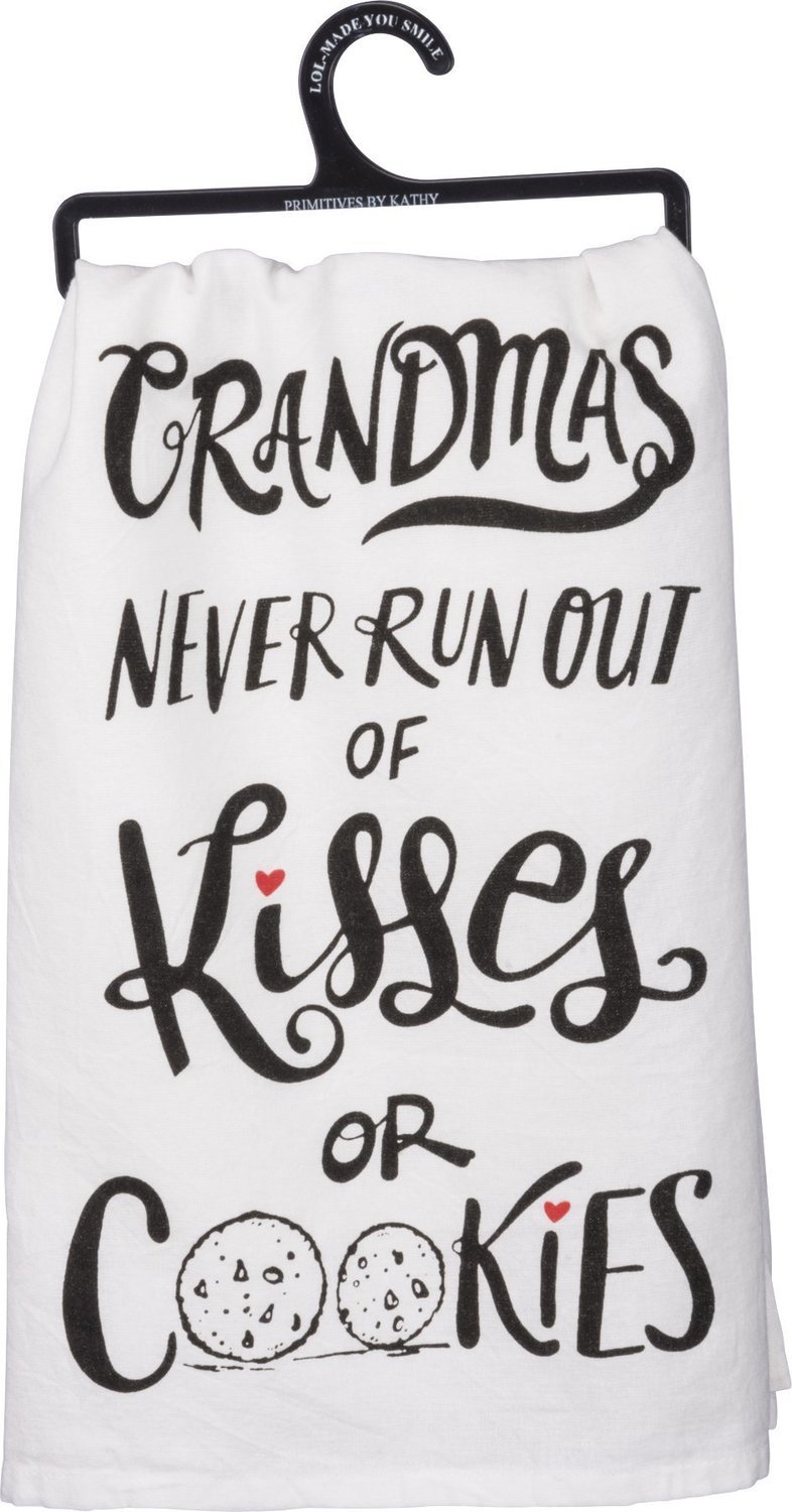 Kisses or Cookies Towel