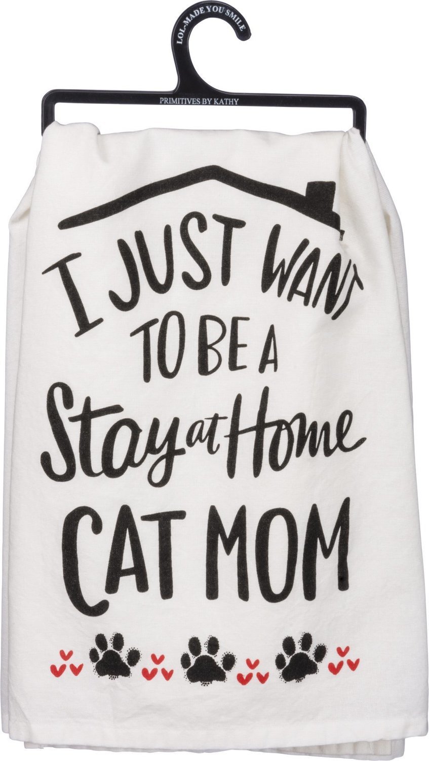 Cat Mom Towel