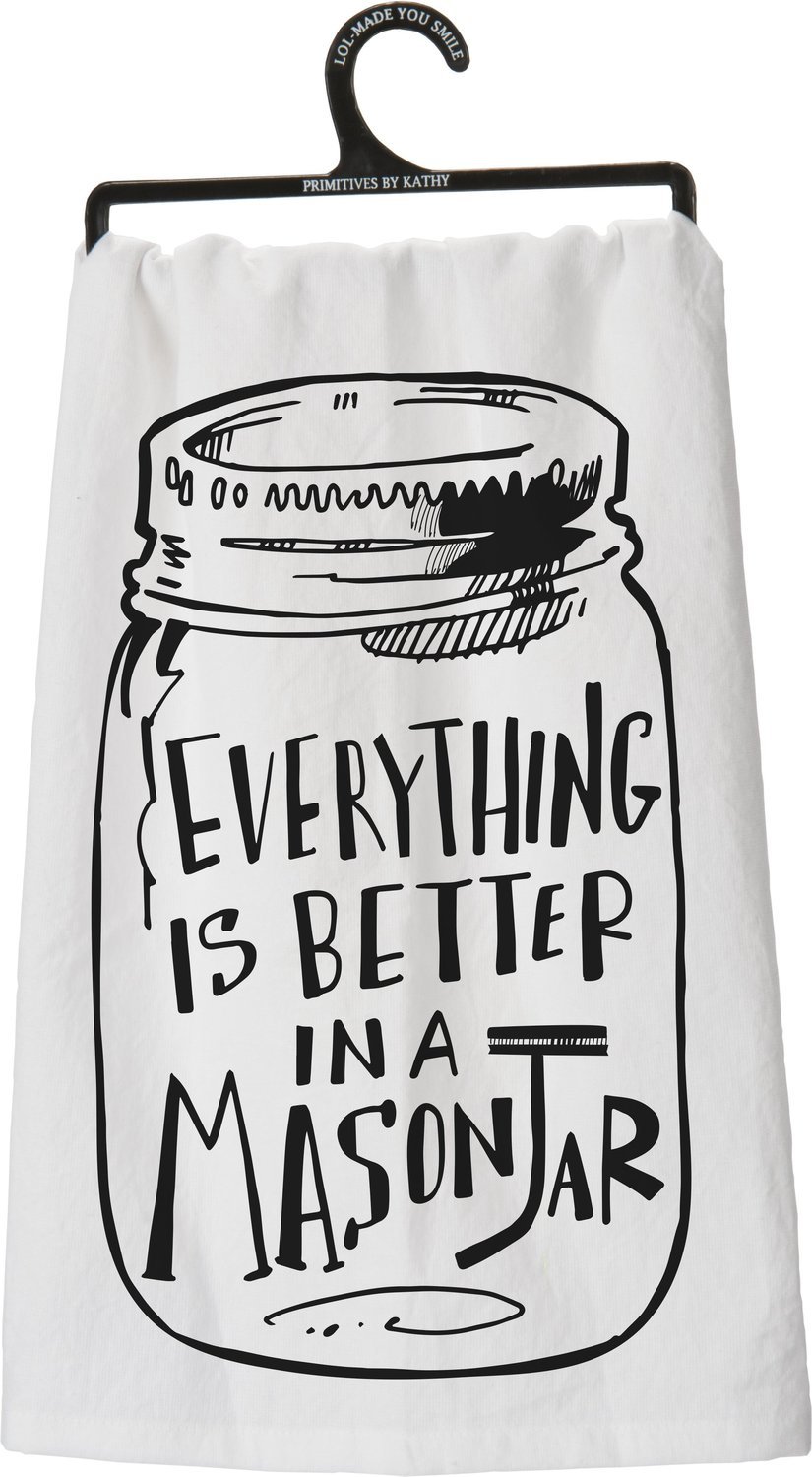 Mason Jar Towel