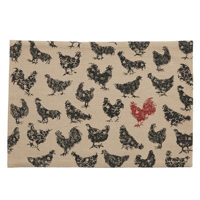 Hen Pecked Hens Placemat