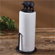 Black Bear Paper Towel Holder