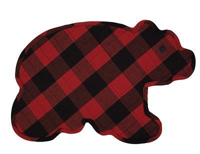 Buffalo Check Bear Placemat