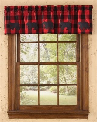 Buffalo Check Valance