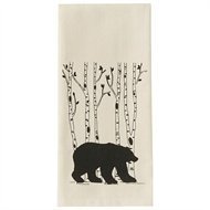 Bear in Birch Dish Towel