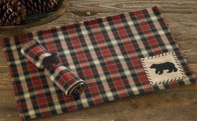 Concord Black Bear Placemat