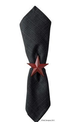 Red Star Napkin Ring
