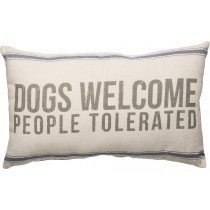 Dogs Welcome Pillow