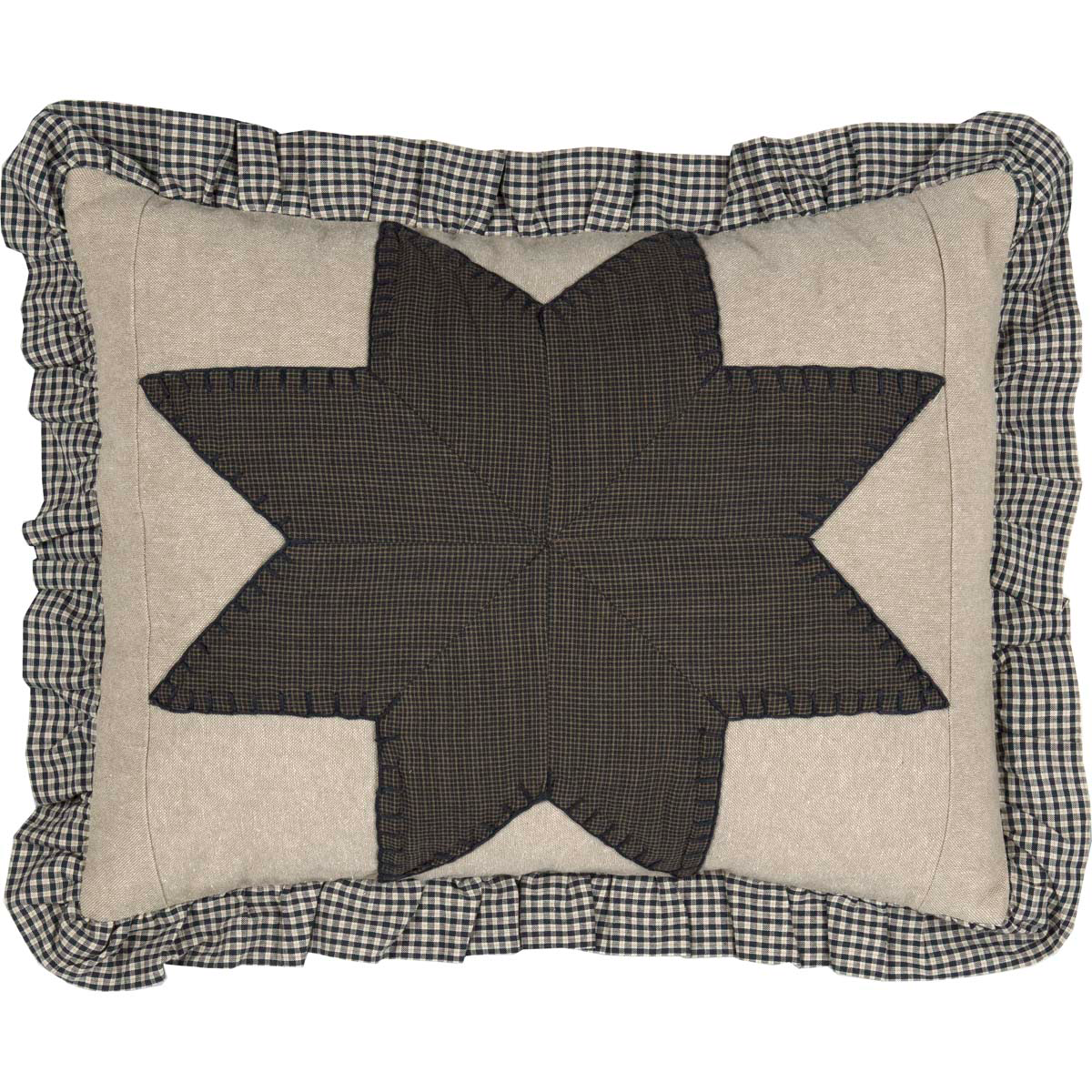 Liberty Stars Patchwork Pillow