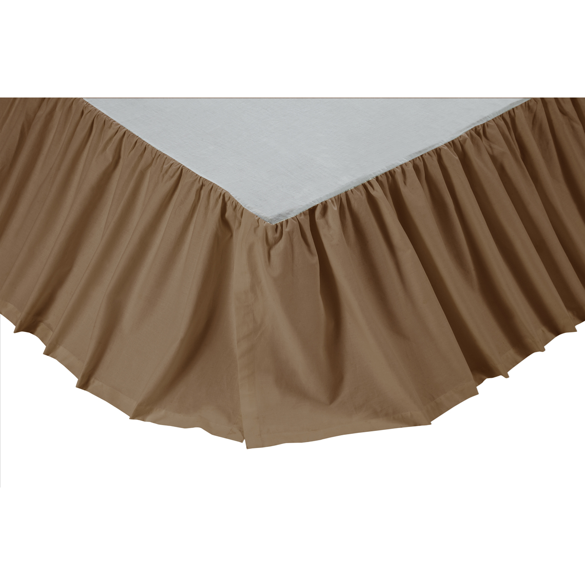 Khaki Bed Skirt