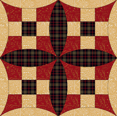 NINE PATCH WINDMILL #110