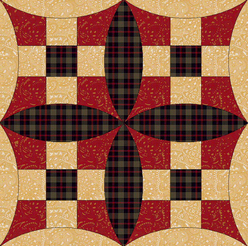 NINE PATCH WINDMILL #110
