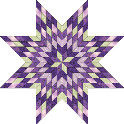 EIGHT POINT STAR #121
