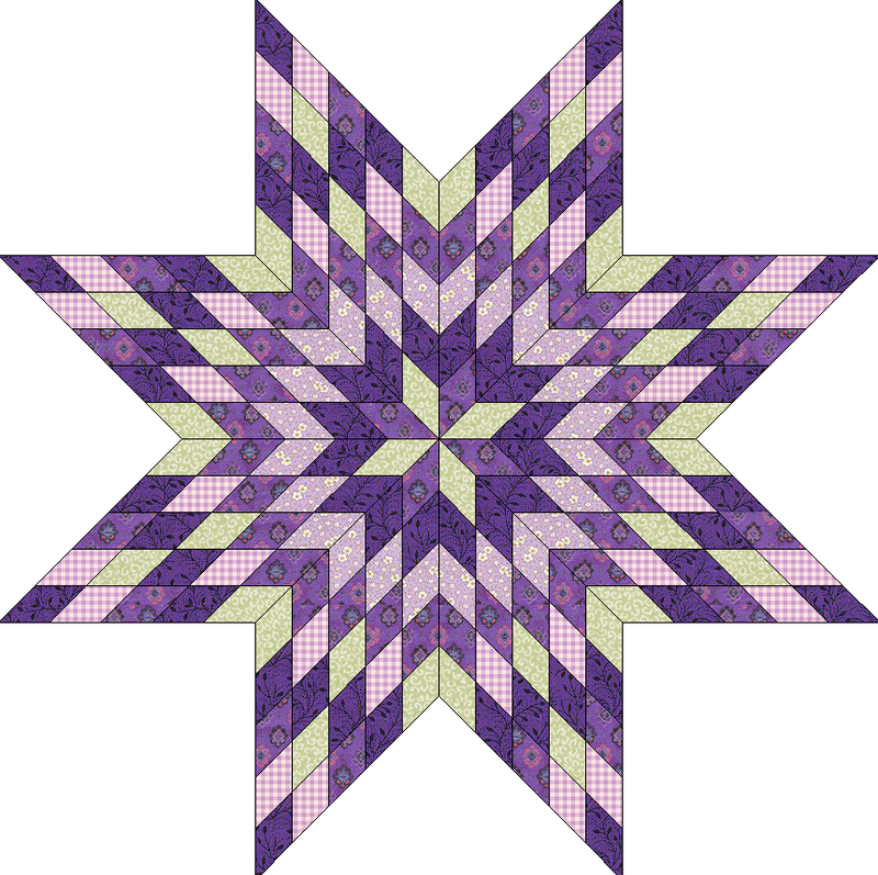 EIGHT POINT STAR #121