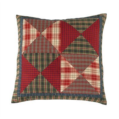 Cabin Patchwork Pillow