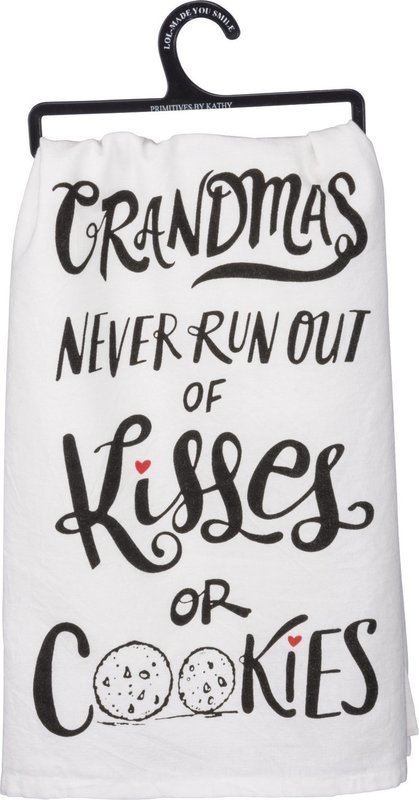 Kisses or Cookies Towel