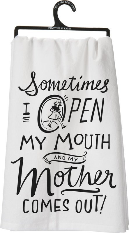 Mother Comes Out Towel