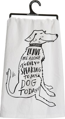 Speaking To My Dog Towel