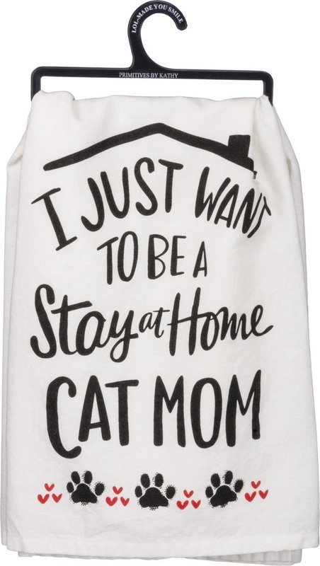 Cat Mom Towel