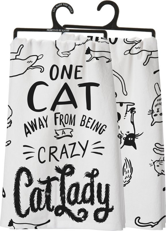 Cat Lady Towel
