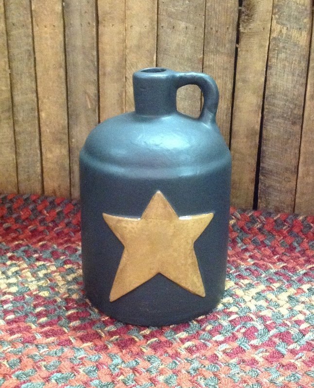 Black Jug with Star