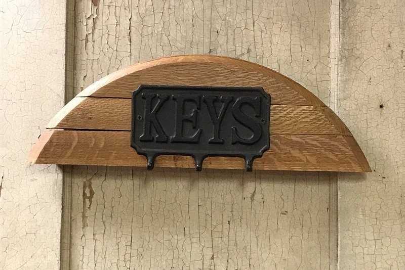 Partial Barrel Head Key Hooks