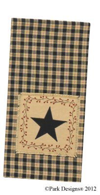 Star Patch Dish Towel