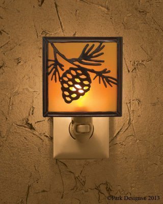 Pine Cone Night Light