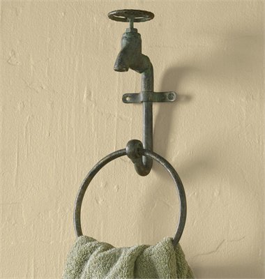 Water Faucet Towel Ring