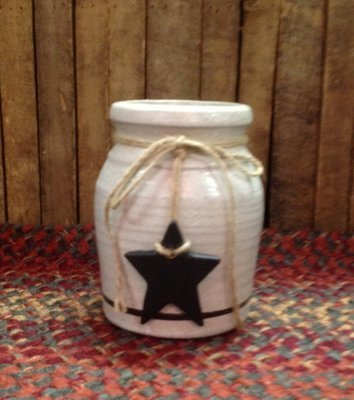 Crock with Hanging Star